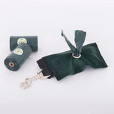 Immaculate Vegan - Oscar & Hooch Velvet Range Dog Poo Bag Holder | Multiple Colours
