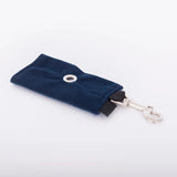 Immaculate Vegan - Oscar & Hooch Velvet Range Dog Poo Bag Holder | Multiple Colours