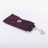 Immaculate Vegan - Oscar & Hooch Velvet Range Dog Poo Bag Holder | Multiple Colours