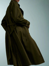 Immaculate Vegan - Baukjen Marlee Organic Cotton Trench | Olive