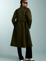 Immaculate Vegan - Baukjen Marlee Organic Cotton Trench | Olive