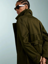 Immaculate Vegan - Baukjen Marlee Organic Cotton Trench | Olive