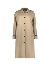 Immaculate Vegan - Baukjen Hazel Organic Cotton Mac Coat | Sand UK6 / EU34 / US2 / Sand