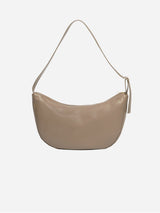 Immaculate Vegan - Souleway Oleatex Vegan Olive Leather Half Moon Bag | Mocha Brown Mocha Brown
