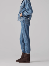 Immaculate Vegan - New Orchard Classic Unisex Vegan Faux Fur Medium Boots | Brown With White Fur