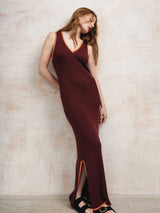 Immaculate Vegan - KOMODO THANDIE - Organic Cotton Knit Dress - Berry