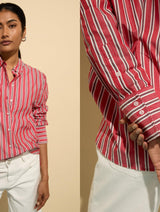 Immaculate Vegan - Baukjen Rishma Organic Cotton Stripe Shirt