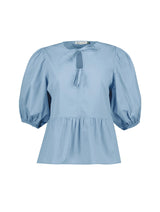 Immaculate Vegan - Baukjen Azura Organic Cotton Tie Detail Blouse