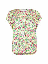 Immaculate Vegan - Baukjen Gia Satin Cap Sleeve Blouse