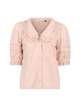 Immaculate Vegan - Baukjen Marti Organic Cotton Broderie Detail Blouse