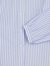 Immaculate Vegan - Baukjen Debbie Organic Cotton Stripe Blouse | Blue & White Stripe
