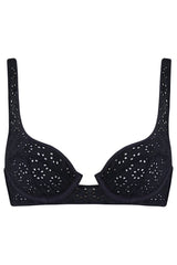 Immaculate Vegan - WILDNESS Spirit Organic Cotton Underwired Bra | Multiple Colours UK 32B / Black