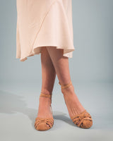 Immaculate Vegan - NAE Vegan Shoes Desa Sustainable Cork Vegan Sandals | Brown