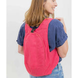 Immaculate Vegan - Arsayo The Summer Vegan Canvas Backpack | Fuchsia