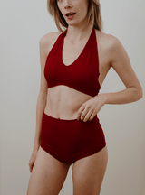 Immaculate Vegan - Piuma BIKINI BOTTOM - SUNKISSED SILHOUETTE