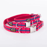 Immaculate Vegan - Oscar & Hooch Signature Snap Dog Collar | Multiple Colours Berry Red / S
