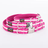 Immaculate Vegan - Oscar & Hooch Signature Snap Dog Collar | Multiple Colours Hot Pink / S