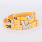 Immaculate Vegan - Oscar & Hooch Signature Snap Dog Collar | Multiple Colours Yellow / S