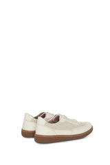 Immaculate Vegan - AGAZI NOMAD SUN – beige sneakers from apple leather and linen