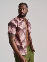 Immaculate Vegan - KOMODO Spindrift Men's Organic Cotton Shirt | Pink Wave