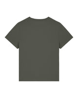 Immaculate Vegan - hewn. Womens Classic-fit Organic Cotton T-shirt in Pine Green Khaki