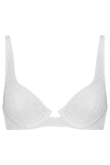 Immaculate Vegan - WILDNESS Tempest Organic Cotton Underwired Bra | Multiple Colours UK 32B / White