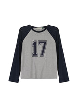 Immaculate Vegan - Baukjen Aaron Organic Cotton Contrast Sleeve Top | Grey