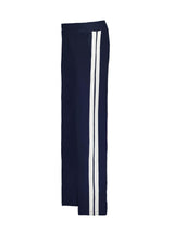 Immaculate Vegan - Baukjen Petite Tippi 2.0 LENZING™ ECOVERO™ Side Stripe Trousers | Navy & White