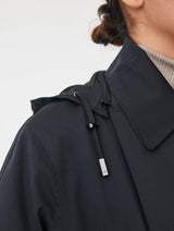 Immaculate Vegan - Protected Species Waterproof Trench Coat | Black