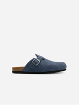 Immaculate Vegan - V.GAN Taro Comfort Men's Vegan Footbed Sandals | Dark Blue