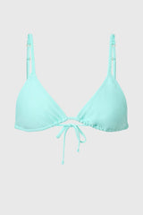 Immaculate Vegan - AQVA Swimwear Tortuga Recycled Polyamide Bikini Top | AQVA Blue