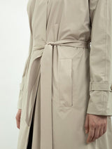 Immaculate Vegan - Protected Species Waterproof Trench Coat | Portland Stone