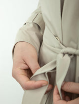 Immaculate Vegan - Protected Species Waterproof Trench Coat | Portland Stone