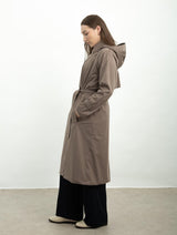 Immaculate Vegan - Protected Species Waterproof Trench Coat | Warm Taupe