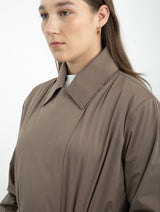 Immaculate Vegan - Protected Species Waterproof Trench Coat | Warm Taupe