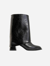 Immaculate Vegan - Prologue Shoes Ellas Black Chunky Heel Boot (Women)