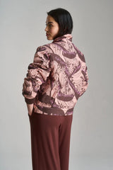Immaculate Vegan - KOMODO Vivi Women's Organic Cotton Bomber | Pink Wave