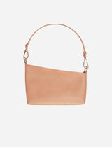 Immaculate Vegan - Estimon Vegan Corn Leather Sliced Baguette Bag | Nude