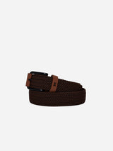 Immaculate Vegan - Votch Seb Vegan Bio-Based Bamboo Braided belt in brown XS