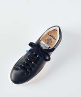 Immaculate Vegan - Lazuli My Tennis Wastea Vegan Tea Leather | Black