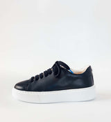 Immaculate Vegan - Lazuli My Tennis Wastea Vegan Tea Leather | Black