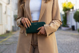 Immaculate Vegan - LaBante London Serene Vegan Leather Zip Around Wallet | Forest Green