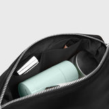 Immaculate Vegan - Oliver Co. London Vegan Recycled Leather & Nylon Toiletry Bag | Black
