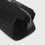 Immaculate Vegan - Oliver Co. London Vegan Recycled Leather & Nylon Toiletry Bag | Black