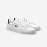 Immaculate Vegan - COG Winton V2 Unisex Vegan Leather Sneackers | White & Blue UK2.5 / EU35 / US4.5