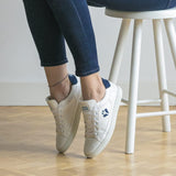 Immaculate Vegan - COG Winton V2 Unisex Vegan Leather Sneackers | White & Blue