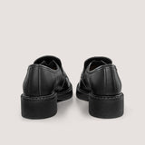 Immaculate Vegan - AGAZI 3 in 1 Apple loafers DIANE - black