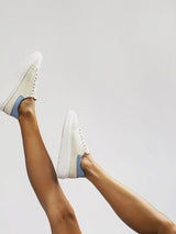 Immaculate Vegan - AGAZI Apple sneakers EMMA – sky blue 40