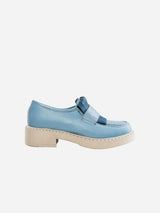Immaculate Vegan - AGAZI 3 in 1 Apple loafers DIANE – sky blue 41