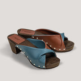 Immaculate Vegan - AGAZI All that she wants! – plant-based clogs: jeans&caramel